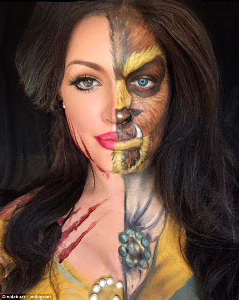 Woman Transforms Herself Into Disney Characters With Make Up Daily