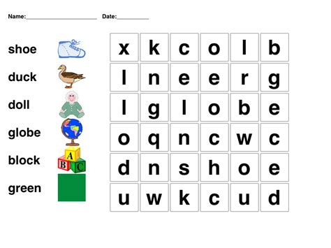 Crosswords are divided into four categories. Kids word puzzle games - free printable | Easy word search ...