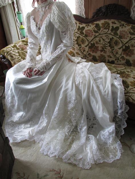 etsy wedding romantic lace wedding dress victorian wedding etsy wedding dresses lace
