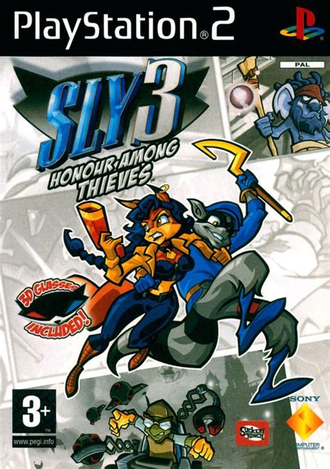 Sly 3 Honor Among Thieves 2005 Playstation 2 Box Cover Art Mobygames