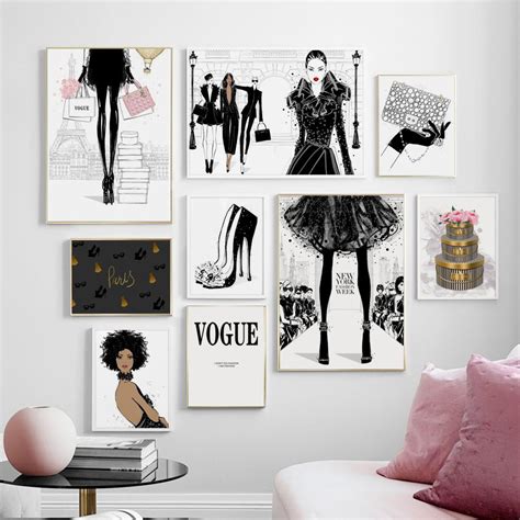 Fashion Designer Room Ideas Wall Art Alline Virden
