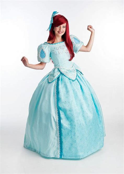 Ariel Inspired Aqua Ballgown Ball Gowns Aqua Mermaid Princess Ballgown