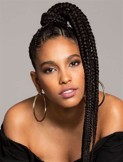 One of the most 2020 new hairstyle for women seems to be a classic topknot for long hair. Braids hairstyles for black women 2019-2020 - HAIRSTYLES