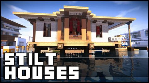 Minecraft House Boats And Stilt Houses Build Off Youtube