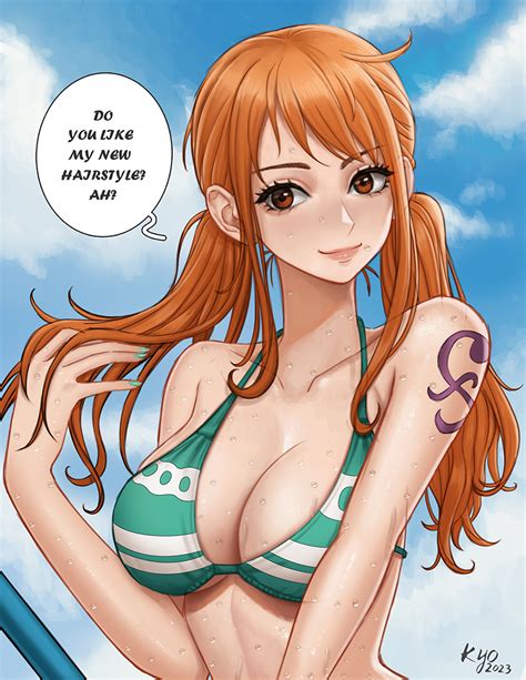 Kyopink S Art On Twitter One Piece Girls Nami Onepiece Girl Fanart Sexywoman