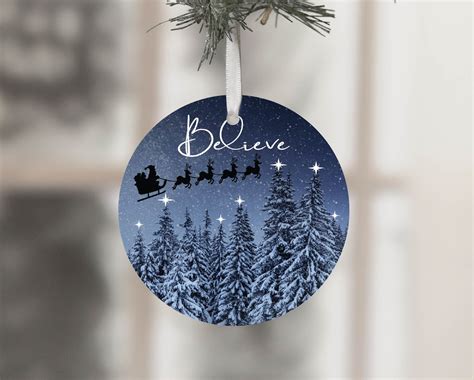 Christmas Ornament Sublimation Png Download Crimson And Coral Design Co