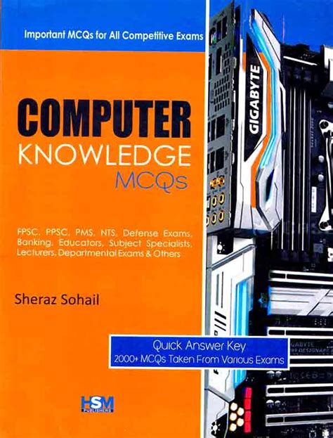 HSM Computer Knowledge MCQS Book PPSC Sheraz Sohail