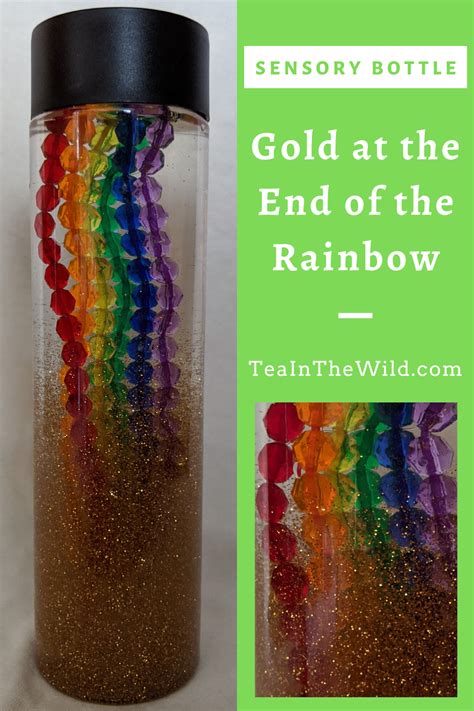 How to make a glow in the dark sensory bottle? End of the Rainbow Sensory Bottle in 2020 | Rainbow ...