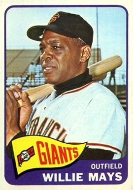We did not find results for: 1965 Topps Willie Mays #250 Baseball Card Value Price Guide