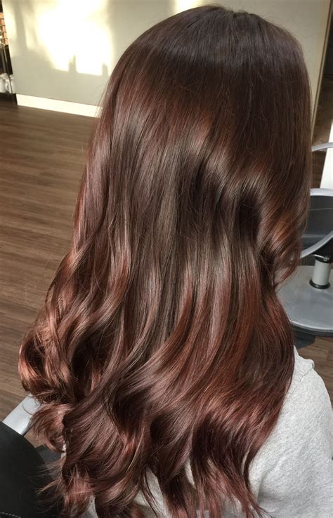 this color is beautiful for fall chestnut hair color hair color auburn balayage hair
