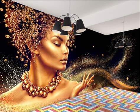 Beibehang Papier Peint Mural 3d Wallpaper Home Decor Beauty Salon Big Poster Background