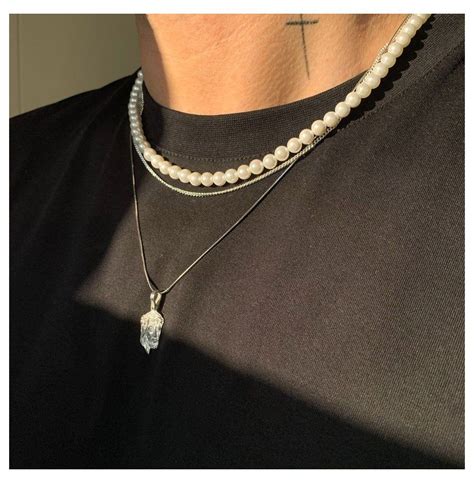 Pearl Necklaces For Men The Ultimate Guide Iced Up London