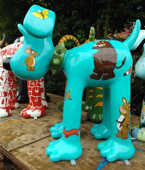 Israel was thinking of warm beer, and muffins, and wensleydale cheese, and wallace and gromit or nick park, i say craftily. FLiP: Gromit Unleashed - Giant painted cartoon dogs at ...