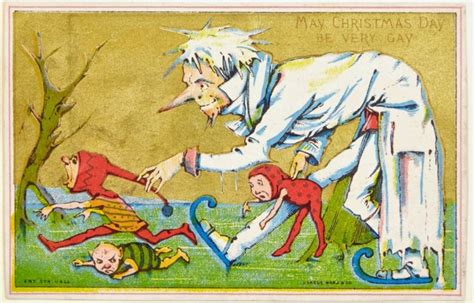 Have A Creepy Christmas With These 30 Vintage Victorian Christmas