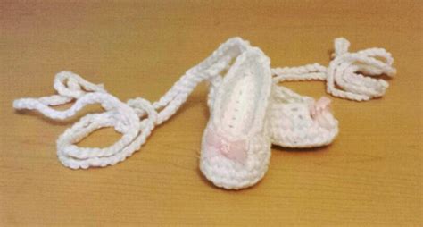 The Ripe Umbrella Baby Crochet Ballet Slippers Free Pattern