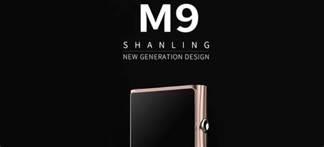 Design elegante: Shanling M9 tem tela AMOLED de 6