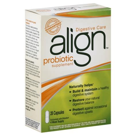 Align Daily Probiotic Supplement Capsules