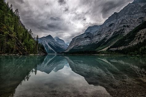 Kinney Lake At Mount Robson Provincial Park British Columbia Photo By