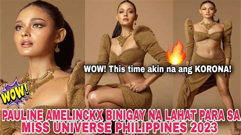 Hala Pauline Amelinckx Binigay Lahat Para Sa Korona Todo Na Pasabog Miss Universe Philippines