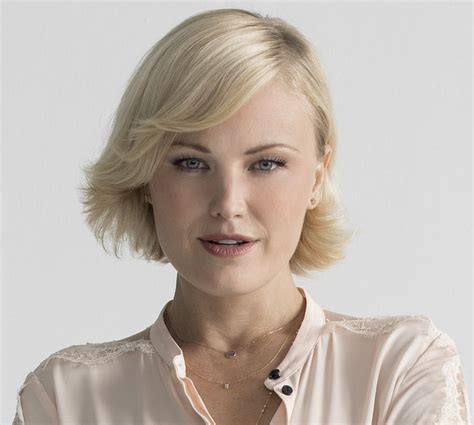 HD Wallpaper Actresses Malin Akerman Blonde Blue Eyes Face Short