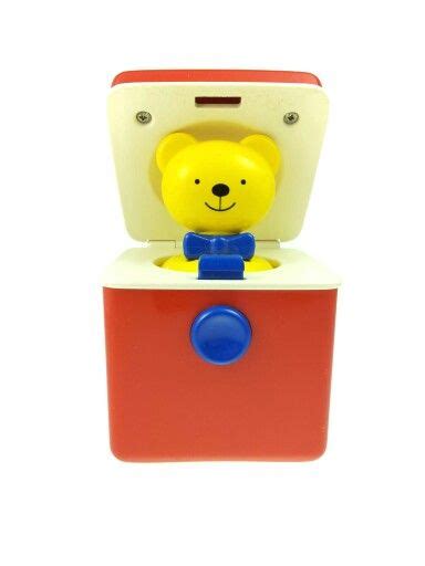Vintage Bear In The Box Ambi Toys 1994 Baby Einstein Language Nursery
