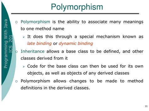 Ppt Chapter 8 Polymorphism Powerpoint Presentation Free Download