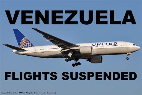 United Airlines Suspends All Venezuela Flights Effective July 1st 2017