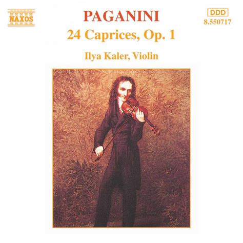 Paganini 24 Caprices Op 1 Classical Naxos