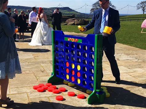 Giant Connect 4 Four In A Row Garden Game Hire Eventech Uk Event