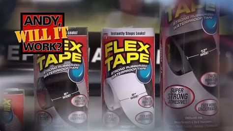 does it work flex tape youtube