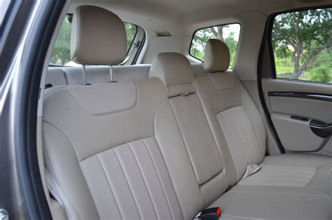 With its low seating, the terrano encourages lively driving. Nissan Terrano rear seat
