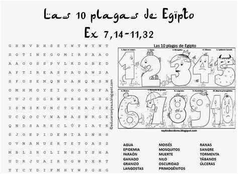 Versículos de esdras 10 na bíblia sagrada online. moises_plagas_sopadeletras.jpg (962×705) | Plagas de egipto, Libros de la biblia, Moises para niños