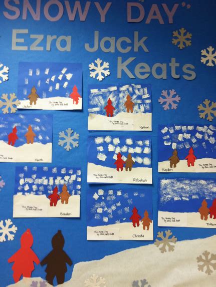 The Snowy Day | Winter preschool, Winter kindergarten, Preschool crafts