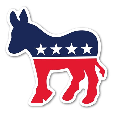 Democratic Donkey Decal