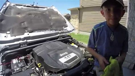 2013 Jeep Wrangler Oil Change How to 