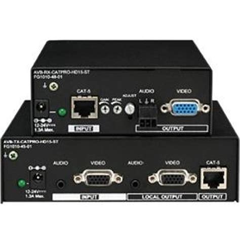 Fg1010 45 01 Amx Customizable Matrix Switcher Rgbhv Hd 15 And Stereo
