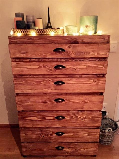 Pallet Chest Of Drawers 101 Pallets