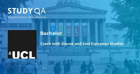Studyqa — Bachelor Czech With Slovak And East European Studies