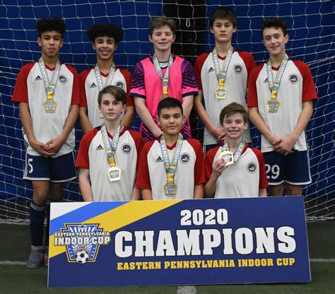 2020 Indoor Cup U14 Boys Cupscompetitions Eastern Pa Youth Soccer