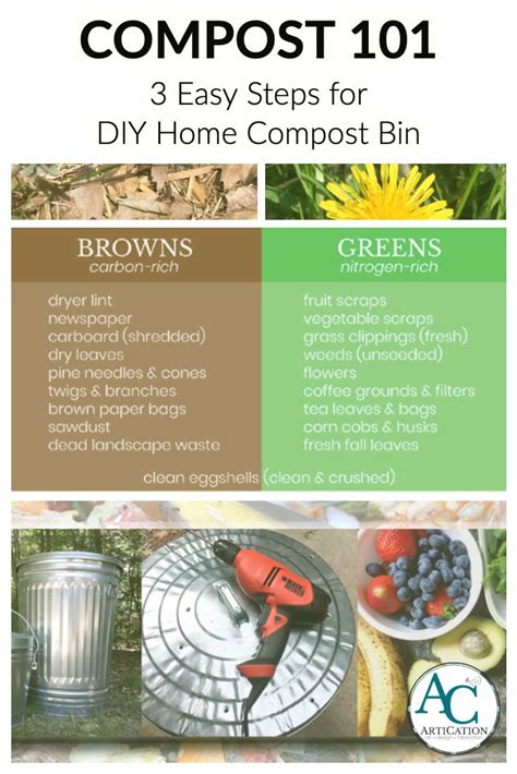 Composting 101 3 Easy Steps To Start A Home Compost Bin Compost