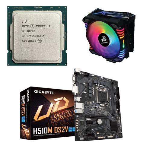 I7 10700 10th Gen Motherboard Processor Package With Gigabyte H510m