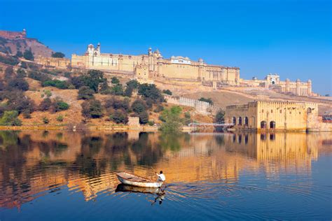 Amber Fort Einzigartige Festung Bei Jaipur