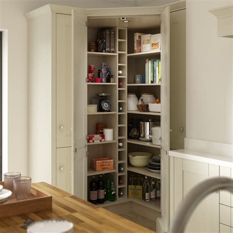 Corner Kitchen Pantry Traditional Kitchen With Corner Pantry Beacon Hill Black