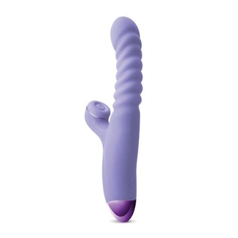 Luxe Nova Thrusting And Clit Suction Rabbit Vibe Purple Sex Toys Adult Novelties Adult