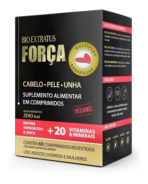 Kit Cavalo Forte Suplemento Bio Extratus Força Mercado Livre