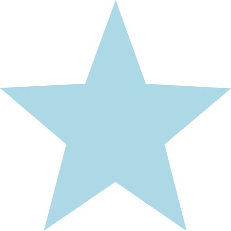 Shine Bright With Blue Star Cliparts