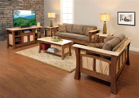 Amish Shaker Gateway Sofa Muebles Salas De Madera Rusticas Sala De