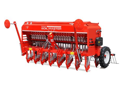 Mounted Seed Drill Spring Type Axe Legged Soil Master Agricultural