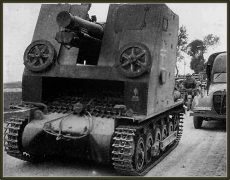 Sturmpanzer I Bison I030 Des Pièces De Rechange Supplémentaires