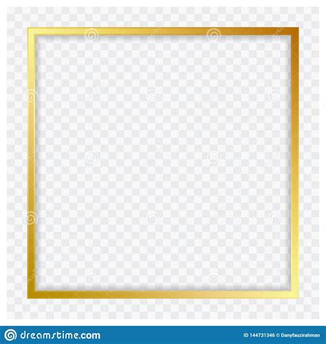 Banner Vector Abstract Square Illustrator Modern Colorgold Shiny Frame